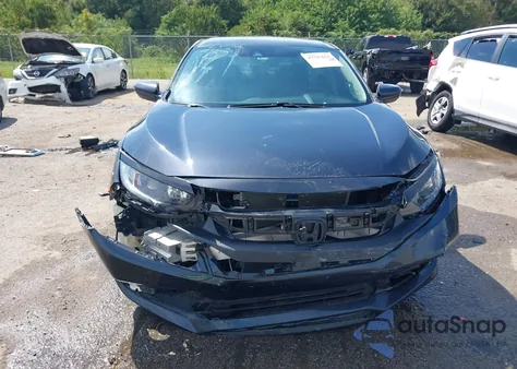 2019 Honda Civic Lx из США, поврежденный, VIN 19XFC2F67KE050199